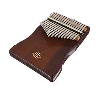 ibasenice Key Portable Frosted Musical Instrument by Lvyxon Creative Wooden Thumb Piano for Beginners Sticker