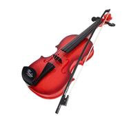 ibasenice Kids Playable Mini Violin Set Vintage Musical Instrument for Children for Home Decor and Educational Learning