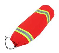 ibasenice L Air Tank Cylinder Protective Cover Flame Retardant Cloth Orange Sleeve for Firefighter and Diving Rescue