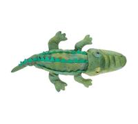 ibasenice Large Alligator Hand Puppet with Movable Mouth for Educational Stuffed Animal Enhancing Language Skills Friendly Plush for Family and Classroom Storytelling Activities