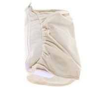 ibasenice Large Capacity Stroller Organizer Bag Light Gold Double Pocket Front Storage Basket for Travel and Daily Use Compatible with Foldable Pushchair