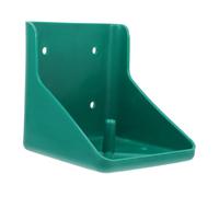 ibasenice Large Fixed Salt Brick Box for Livestock Feeding Nutrition Lick Brick Holder for Cattle Sheep Horses Easy-clean Mineral Block Feeder with Multi-position Mounts for Stable Use
