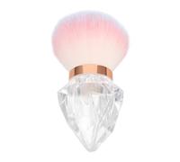 ibasenice Large Soft Mushroom-head Makeup Brush for Blush and Loose Powder with Plastic Handle and Fibre Hair, Portable Design for Travel and Nail Art Use