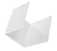 ibasenice Lash Extension Stand with Lash Pillow Holder and Storage Shelf, White Plastic Eyelash Extension Organizer for Workspace and Eyelash Grafting, Sl nd Convenient Design