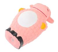 ibasenice Latex Pink Sheep Shaped Dog Chew for Teething Training and Chewing, Bite Resistant Interactive Squeaky That Reduces Destructive Behaviour for Dogs