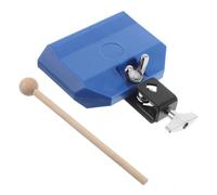 ibasenice Latin Percussion Instruments Cowbell Stick Educational Toy Rhythm Block Jam Block Set Boy Girl-friendly