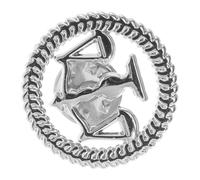 ibasenice Lawyer Lapel Pin with Libra Scales Design in Polished Alloy Silver, Symbol of Justice for Men’s Formal Shirts and Courtroom Use, Long-term Sturdy Brooch Accessory