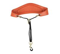 ibasenice Leather Saxophone Harness Strap Saxophone Shoulder Neck Bass Clarinet Accessory