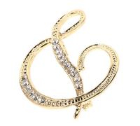 ibasenice Letter d Brooch Pin Alloy Initial Lapel Pin Decorative Metal Brooch for Women and Men Fashion Blazer Clothes Accessory Creative Clothing Badge for Jackets and Backpacks