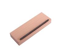 ibasenice Light Maple Woody Block for Guitar Chamfering Fix Guitar Fret File Cutting Tool for Smooth Fret Ends