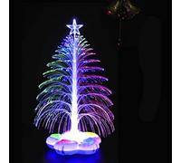 ibasenice Light Up Xmas Tree Led : Xmas Tree Night Light Christmas Party Home Decoration Light Random Color Without Battery Fiber Optic Christmas Tree