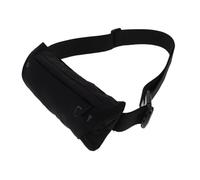 ibasenice Lightweight Athletic Crossbody Chest and Waist Bag with Adjustable Strap Ultra Thin Mobile Phone Storage Pouch for Running Hiking and Outdoor Sports Unisex Black