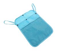 ibasenice Linen Baby Stroller Storage Bag with Large Capacity and Easy Installation, Stylish Mesh Organizer Caddy for Baby Outings and Pet Stroller Travel Accessories