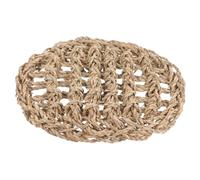 ibasenice Lizard Nest Bed Woven Mat for Reptiles Durable Straw Material Compact Design for Bearded Dragons Geckos and Lizards Reptile Lounge for Home Use