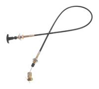 ibasenice Loader Drain Valve Pull Cable Heavy Duty Plastic, Metal and Rubber 95cm with T-handle Construction Machinery Cable for Quick Water and Air Release on Construction Sites and Farms