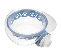 ibasenice Love Hanging Pet Bowl for Dog Kennel Water Bowl Crate Water No Spill Plastic Feeder Design for Dog Food and Pet Cat