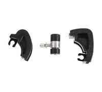 ibasenice Low Friction Metal Drum Pedal Cam Replacement Kit with Left, Right and Spare Drive Cams for Bass Drum Pedal Repair and High-intensity Play