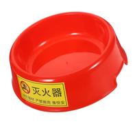 ibasenice Luminous Fire Extinguisher Base Holder Plastic Simple to Use Ground Mount Stand for 2-4kg Fire Extinguishers Suitable for Car and Truck Safety Storage