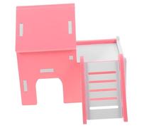 ibasenice Luxury Hamster House Hideout Toys Guinea Pig Boredom Breaker Sturdy Easy to Use Nest for Small Animals