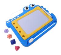 ibasenice Magnetic Doodle Board for Erasable Writing Pad with Ergonomic Pen Compact Travel Drawing Tablet for Preschool Skill Development and Fine Motor Practice