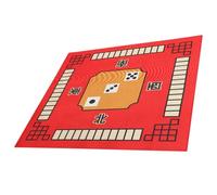 ibasenice Mahjong Mat Tablecloth Thickened Slip Gaming Tabletop Cover for Tile Games Cushion Use at Home Tournaments