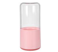 ibasenice Makeup Brush Box Toiletry Holder round Large Capacity with Lid Abs Tpr Material Minimalist Contemporary Style for Household Desk Organization