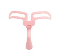 ibasenice Makeup Helper Eyebrow Shape Mold Beauty Supplies Plastic Adjustable Handle Easy Tracing Reusable Stencil Tool for Beginners and Skilled Ones