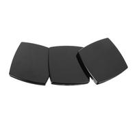 ibasenice Makeup Mirror Set Lightweight Portable Compact Double-sided 3pcs Foldable Abs Travel Vanity Mirrors and Chic Design for Pockets for On-the-