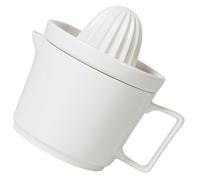 ibasenice Manual Ceramic Citrus Juicer Hand Press Large Fruit Squeezer Portable Design for and Orange Juice Preparation