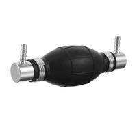 ibasenice Manual Fuel Pump with Dual-bent Head for Automotive and Rv Use, Rubber and Plastic Handheld Pump for Spill-free Fluid Transfer of Engine Oil and Diesel