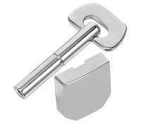 ibasenice Mechanical Metronome Replacement Parts Set Including Silver Pendulum Slider and Winding Knob for Piano Metronome Musical Instrument Parts Suitable for Piano Accessories and