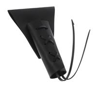 ibasenice Medieval PU Leather Sword Sleeve Lightweight Sword Holder for Cosplay and Stage Performances with Fine Craftsmanship for Historical Reenactments and Fantasy Costumes