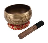 ibasenice Meditation Bowl Singing Bowl for Healing Music Instrument Meditation Sound for Yoga Practice Prayer for Relaxation
