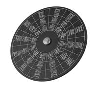 ibasenice Melody Tool for Musicians Guitar Chord Wheel Music Theory Education Disc Versatile Impact-resistant Design for Beginners and Professionals Easy Chord Exploration Instrument Tuning
