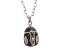 ibasenice Memorial Ashes Keepsake Pendant Chain Vintage Black Water Drop Shape Wishing Locket Necklace Anti-rust Cremation Jewelry for Pet and Human Remembrance