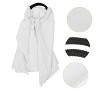 ibasenice Men Arab Shemagh Head Scarf and Headband for Adults Classic White Turban Wrap for Middle East Costume Parties Comfortable All-day Wear Suitable for Festivals Masquerades and Stage