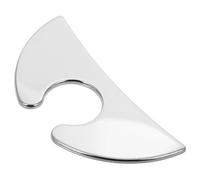 ibasenice Metal Gua Sha Stainless Steel Scraper for Muscle Scraping Soft Tissue Therapy Versatile Use Increases Endurance Fitness Enthusiasts at Home in The Gym