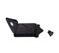 ibasenice Metal Triangle Mandolin Tailpiece Black Screws Designed for Mandolin Parts Tailpiece for Guitar for Metal Instrument Assembly