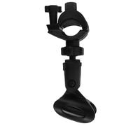 ibasenice Microphone Clip with Adapter, Plastic Mic Holder Clip for Flexible Adjustment and High Compatibility, Suitable for Recording and Public Speaking