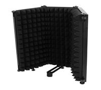 ibasenice Microphone Sound Filter Shield Windscreen Cover Sound Isolation Pads Pop Shield for Vocal Recording