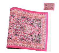 ibasenice Mini Area Rug Doll House Decoration Rug for Victorian Dollhouse Floor Comfortable Polyester Carpet DIY Mini Furniture Decoration
