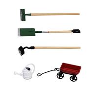 ibasenice Mini Gardening Tool Accessory for Dollhouse Micro Scene Realistic Miniature Garden Decor for DIY Fairy Garden Kits