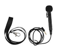 ibasenice Mini Handheld Microphone Wired Voice Amplifier Mic for Classroom Teachers Tour Guide Switch Portable for Singing Presentations