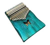 ibasenice Mini Kalimba 17 Tone Thumb Piano Musical Instrument Boys and Girls Adults Portable Easy to Play Music Present