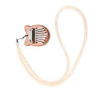 ibasenice Mini Kalimba Finger Piano Portable Musical Instrument Smooth Body Lightweight Design for Beginners Easy to Carry for Melodious Play