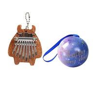 ibasenice Mini Kalimba Piano Keys Easy to Play Musical Instrument Unique Design for Boys and Girls and Beginners