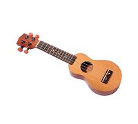 ibasenice Mini Pocket Ukulele Hawaiian Soprano 4 Strings Spruce Top Sapele Fretboard Sound Hole Travel Ukulele for Beginners