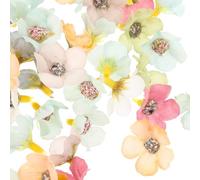 ibasenice Mini Silk Daisy Flower Beautiful and Vivid Artificial Flowers 100pcs Easy to Use with Excellent Durability Random Color for Crafts and Wedding Decors for Home