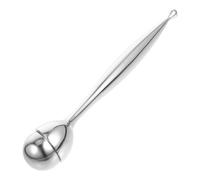 ibasenice Mini Silver Eye Massage Roller Metal Tool to Reduce Puffiness and Dark Circles Promote Absorption of Eye Essence for Travel