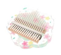 ibasenice Mini Thumb Piano Kalimba Small Portable Music Instrument Cute Handheld Finger Piano for Beginners Home Use